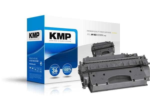 KMP H-T236 - Høykapasitets - svart - kompatibel - tonerpatron (alternativ for: HP 05X) - for HP LaserJet P2035, P2035n, P2055, P2055d, P2055dn, P2055