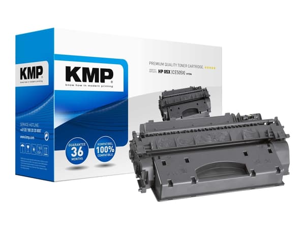 KMP H-T236 - Høykapasitets - svart - kompatibel - tonerpatron (alternativ for: HP 05X) - for HP LaserJet P2035, P2035n, P2055, P2055d, P2055dn, P2055