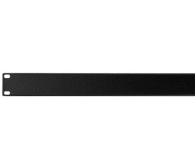 Monacor RCP-8701U, Musta, Terästä, 1U, 48,3 cm (19"), 483 mm, 44,5 mm