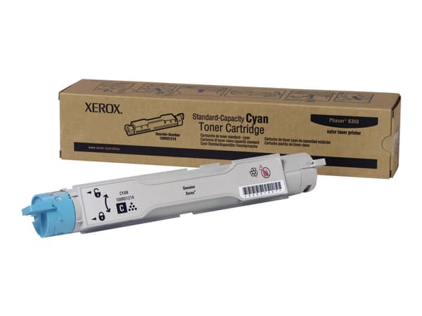 Xerox Phaser 6360 - Cyan - original - tonerpatron - for Phaser 6360DA, 6360DB, 6360DN, 6360DT, 6360DX, 6360N