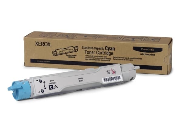 Xerox Phaser 6360 - Cyan - original - tonerpatron - for Phaser 6360DA, 6360DB, 6360DN, 6360DT, 6360DX, 6360N