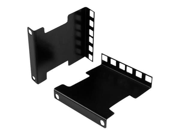 StarTech.com Server Rack Depth Extender - 2U - 4in / 10 cm - TAA Compliant - Recessed Rack Adapter - Rack Mount Adapter Kit - Network Rack Extender -