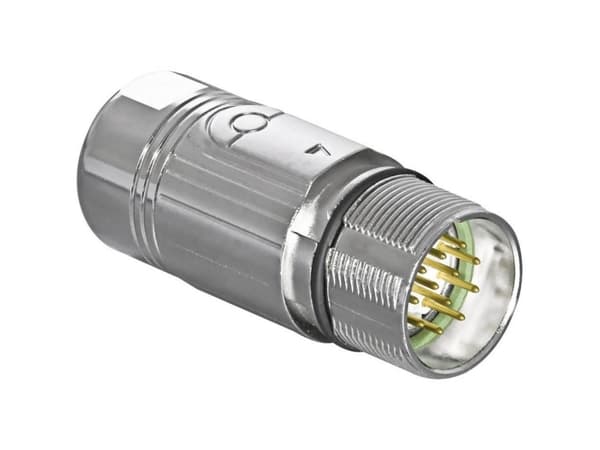 Industrial Stik M23 Series 623 - Signal stik AKUA012MR04410200C00 AKUA012MR04410200C00 Intercontec Indhold: 1 stk