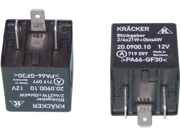 Kräcker 20.0900.10 Fordonsrelä 12 V/DC 20 A 1 x gränskontakt