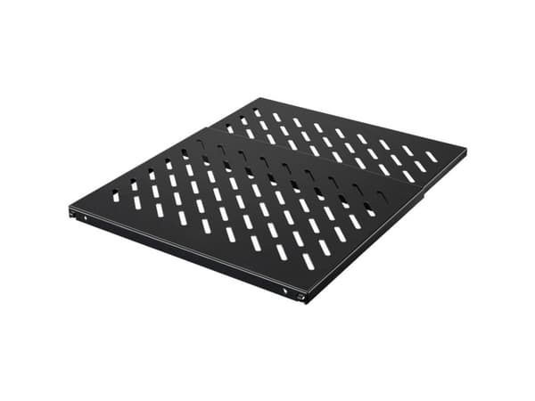 Rittal - Hylla för rack - RAL 9005 - 0.5U - 19" - för TS IT