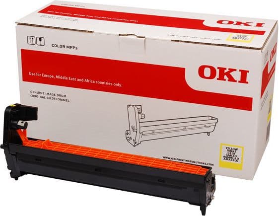 OKI - Gul - original - trommelsett