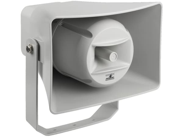 Monacor IT-100TW, 2-veis, Vegg.monterbar, 30 W, 99 dB, 110 - 16000 Hz, Grå
