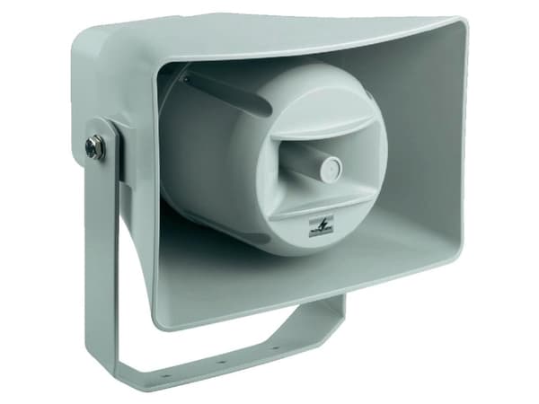 Monacor IT-100TW, 2-veis, Vegg.monterbar, 30 W, 99 dB, 110 - 16000 Hz, Grå