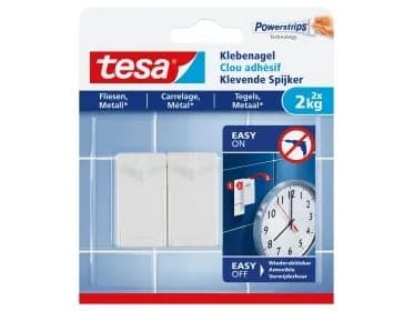 TESA 77762-00000, Valkoinen, Suorakulmio, Kiinteä, 2 kg