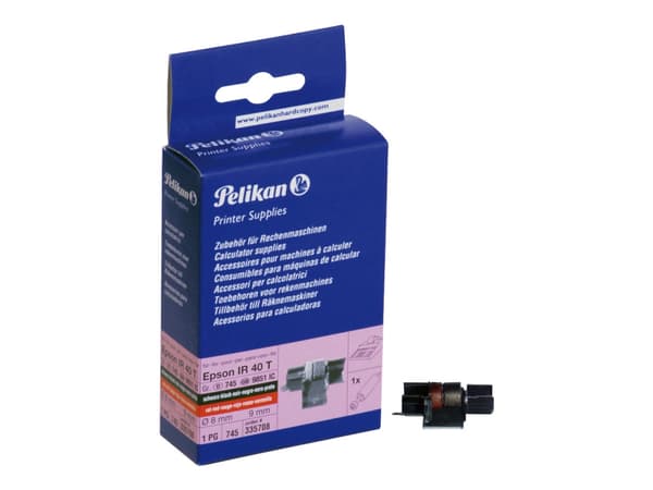 Pelikan Gr. 745 - Sort / rød - blekkvalse - for Aurora 87PD