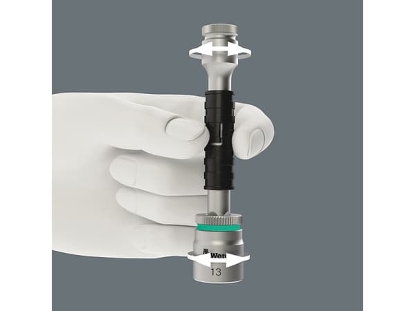 Wera 05003531001, 1 styck, 1/4", 44 mm, 215 mm, 20 mm, 72 g