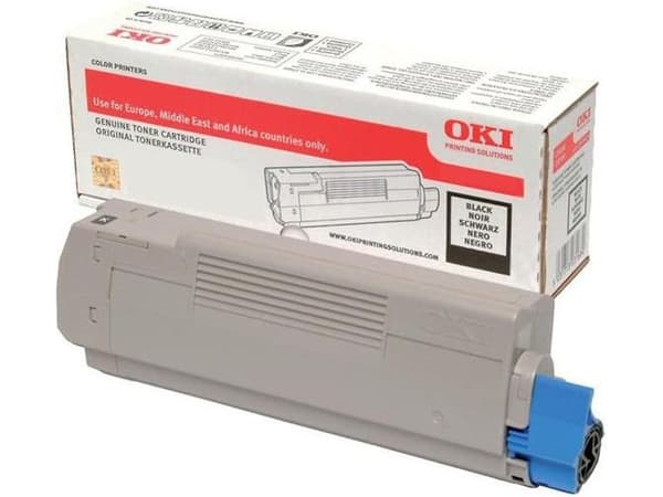 OKI - Svart - original - tonerpatron - for C823dn, 823n