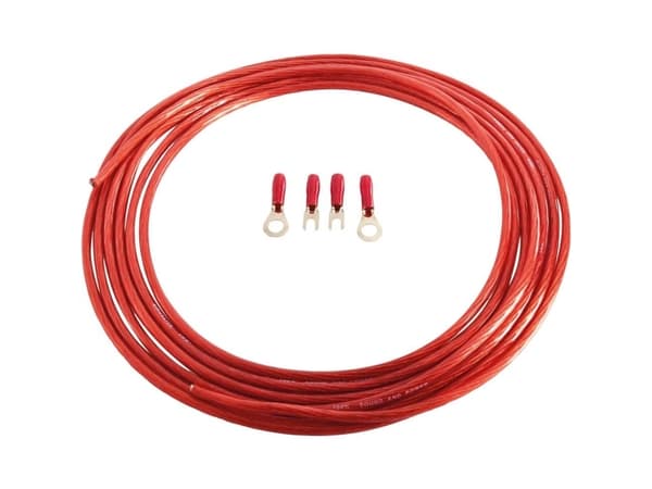 Sinuslive Car HiFi virtajohtosarja 6 mm² kullattu 6 mm²