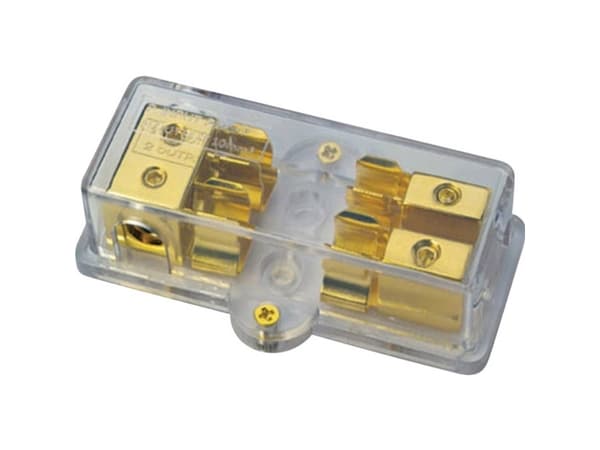 Sinuslive SB2-2 Car-Hi-Fi Glass-Sicherungshalter Passer til: 80 A