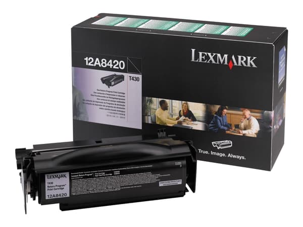 Lexmark - Svart - original - tonerpatron LRP - for Lexmark T430, T430d, T430dn, T430dtn