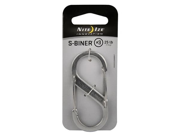 NITE Ize NI-SB3-03-11 Karabinhage S-Biner Gr. 3 67 mm x 29 mm 1 stk
