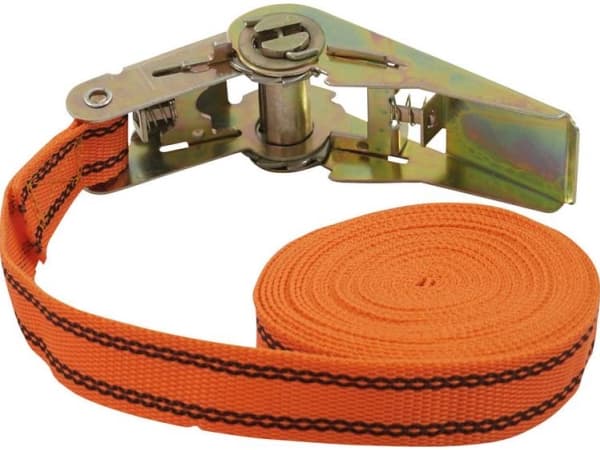 Petex 43192635 Spænderem i et stykke Trækkraft LC surring (individuelt / direkte)=125 daN (L x B) 5 m x 25 mm Skralde EN 12195