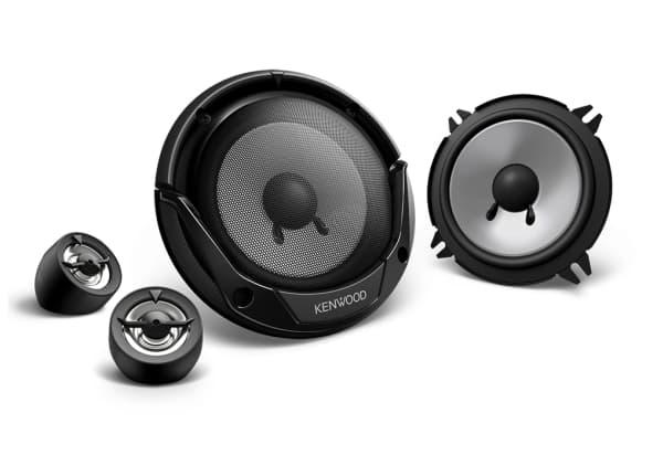 Kenwood KFC-E130P - Høyttaler - for bil - 30 watt - toveis - komponent