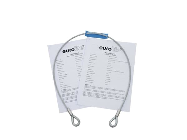 Eurolite 58010364, Rep, Zink, 175 kg, Silver, 1 m, 4 mm