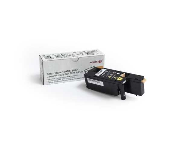 Xerox WorkCentre 6027 - Gul - original - tonerpatron - for Phaser 6020V_BI, 6022/NI, 6022V_NI; WorkCentre 6025V_BI, 6027/NI, 6027V_NI