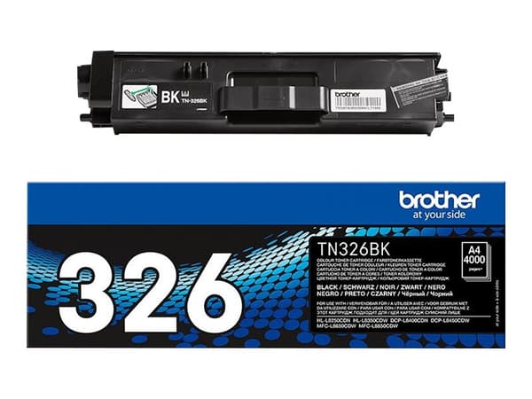 Brother TN-326BK Tonerkassett 1 styck Original Svart