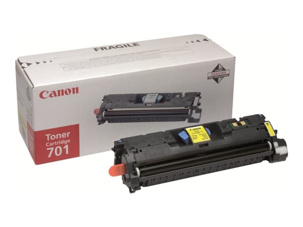 Canon 701 - Gul - original - tonerpatron - for ImageCLASS MF8180c; Laser Shot LBP-5200; LaserBase MF8180C