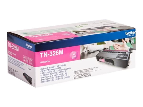 Brother TN326M - Magenta - original - tonerpatron - for Brother DCP-L8400, DCP-L8450, HL-L8250, HL-L8350, MFC-L8650, MFC-L8850