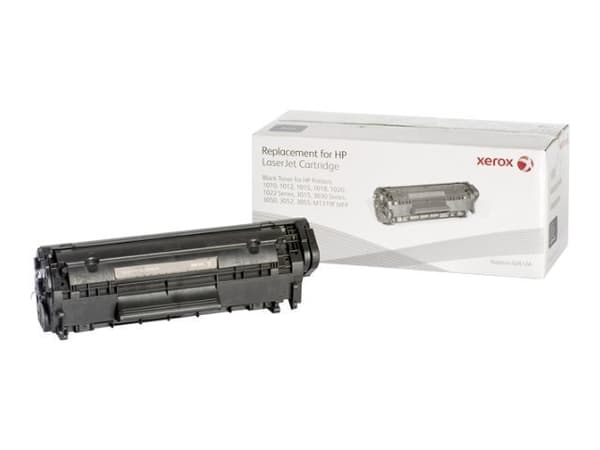 Xerox - Svart - kompatibel - tonerkassett (alternativ för: HP 12A) - för HP LaserJet 1010, 1012, 1015, 1018, 1020, 1022, 3015, 3020, 3030, 3050, 3052