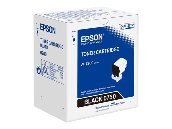 Epson - Svart - original - tonerkassett - för Epson AL-C300; AcuLaser C3000; WorkForce AL-C300
