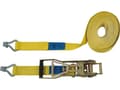 Miniatyrbilde 2 av 3: Petex 43193019 Todelt spænderem Trækkraft LC surring (individuelt / direkte)=2500 daN (L x B) 10 m x 50 mm Skralde med lang arm EN 12195
