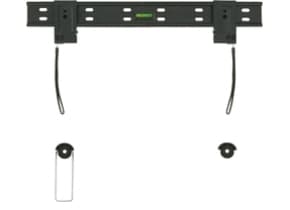 Schwaiger LWH2337 011 - Monteringssats (väggfäste) - för platt panel - svart - skärmstorlek: 32"-55" - väggmonterbar