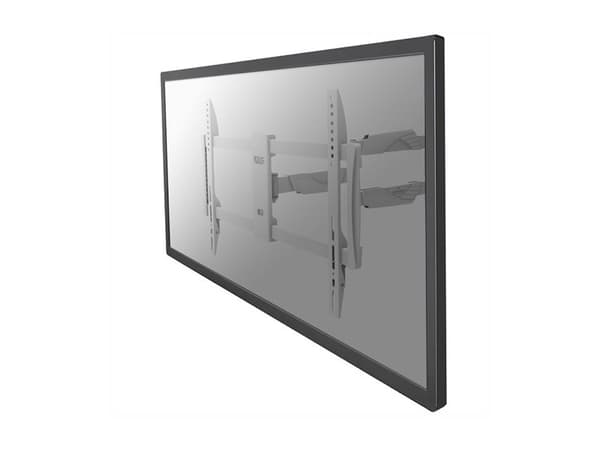 Neomounts NM-W460 - Brakett - full bevegelse - for LCD-skjerm - hvit - skjermstørrelse: 32"-60" - veggmonterbar