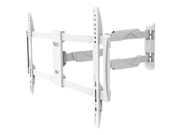 Neomounts NM-W460 - Brakett - full bevegelse - for LCD-skjerm - hvit - skjermstørrelse: 32"-60" - veggmonterbar