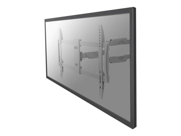 Neomounts NM-W460 - Brakett - full bevegelse - for LCD-skjerm - hvit - skjermstørrelse: 32"-60" - veggmonterbar