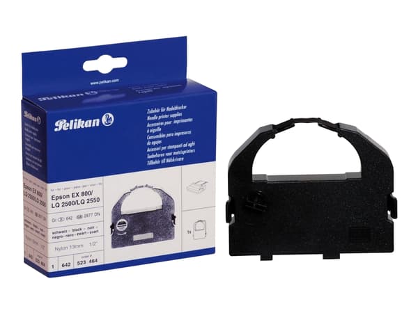 Pelikan - Svart - skriverbånd - for Epson EX 1000, 800; LQ 1060, 2500, 2550, 670, 680, 680Pro, 860