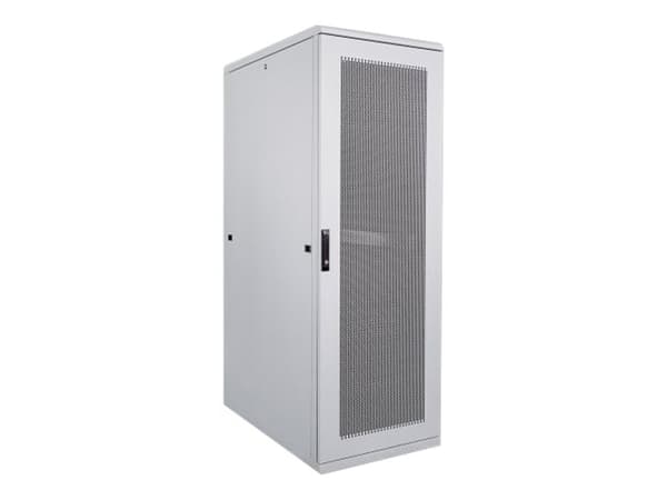 Intellinet Network Cabinet, Free Standing (Standard), 42U, Usable Depth 123 to 773mm/Width 703mm, Grey, Assembled, Max 1500kg, Server Rack, IP20 rate