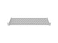 Miniatyrbilde 5 av 5: Intellinet 19" Cantilever Shelf, 1U, 2-Point Front Mount, 150mm Depth, Max 25kg, Grey, Three Year Warranty - Rack-hylle - grå, RAL 7035 - 1U - 19"