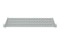 Miniatyrbilde 2 av 5: Intellinet 19" Cantilever Shelf, 1U, 2-Point Front Mount, 150mm Depth, Max 25kg, Grey, Three Year Warranty - Rack-hylle - grå, RAL 7035 - 1U - 19"