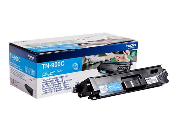 Brother TN900C - Cyan - original - tonerpatron - for Brother HL-L9200CDWT, HL-L9300CDWT, HL-L9300CDWTT, MFC-L9550CDW, MFC-L9550CDWT