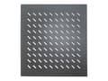 Miniatyrbilde 4 av 5: Intellinet 19" Fixed Shelf, 1U, 525mm Depth, Max 50kg, Black - Rack-hylle - svart, RAL 9005 - 1U - 19"