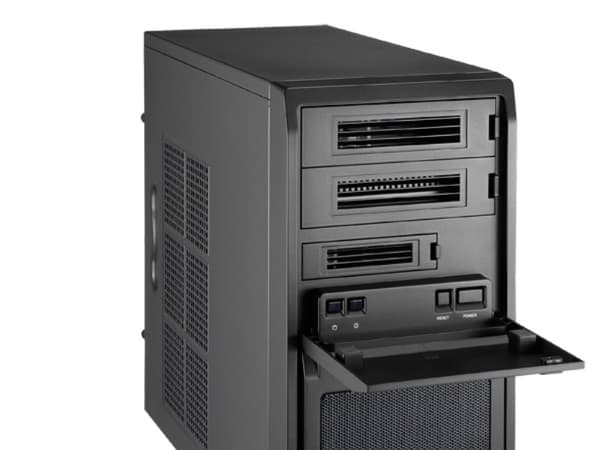 Chieftec LT-01B-OP, Mini Tower, PC, Svart, micro ATX, SECC, Hem / Kontor