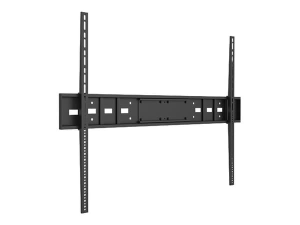 Multibrackets M Universal Wallmount Fixed HD - Monteringssett (veggmontering) - for flatpanel - svart - skjermstørrelse: 60"-110" - monteringsgrenses Svart