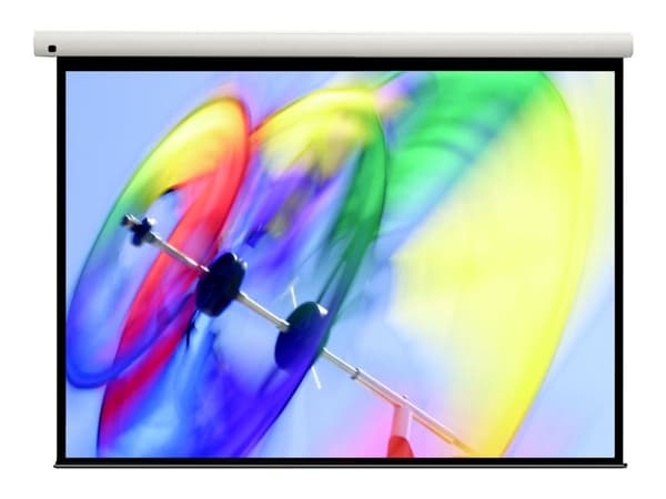Optoma Panoview Pull Down Manual DS-3100PMG+ - Projektorduk - takmontering, väggmontering - 100" (254 cm) - 4:3 - Matte White Vit
