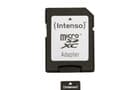 Miniatyrbild 3 av 5: Intenso Premium - Flash-minneskort (microSDXC till SD-adapter inkluderad) - 64 GB - UHS Class 1 / Class10 - mikroSDXC UHS-I