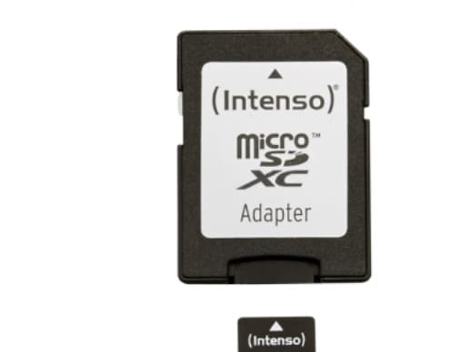 Intenso Premium - Flash-minneskort (microSDXC till SD-adapter inkluderad) - 64 GB - UHS Class 1 / Class10 - mikroSDXC UHS-I