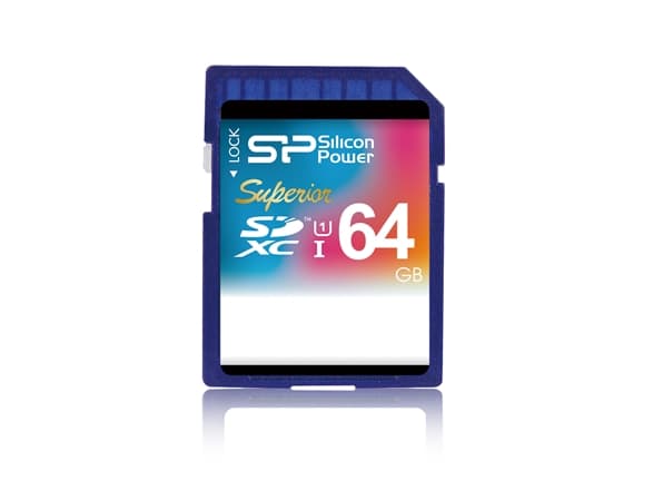SILICON POWER Elite - Flashminnekort - 64 GB - Class 10 - SDXC UHS-I