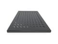 Miniatyrbilde 1 av 5: Intellinet 19" Fixed Shelf, 1U, 700mm Depth, Max 50kg ,Black - Rack-hylle - svart, RAL 9005 - 1U - 19"