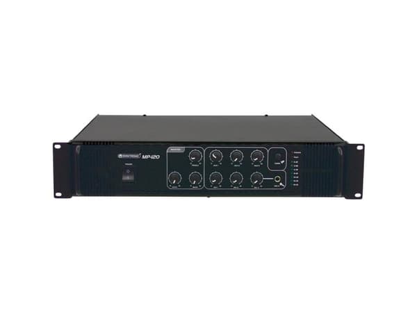 Omnitronic 80709620, 120 W, A/B, 0,5%, 85 dB, 120 W, 80 - 14000 hz