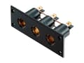 Pikkukuva 3 / 3: Fordeler 3 standardstikdåser ProCar Einbau-Dreifach-Steckdose 16 A 12 V/DC, 24 V/DC 16 A 16 A 6,3 mm fladstik