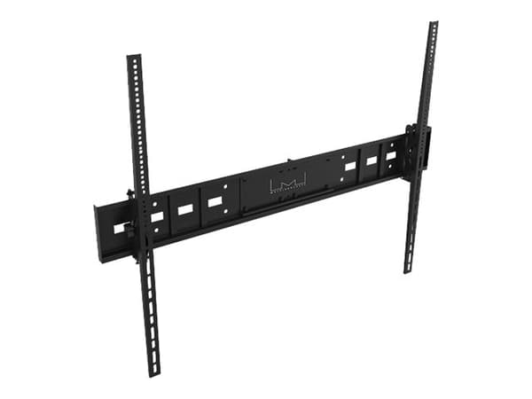Multibrackets 0926, 2,79 m (110"), 200 x 300 mm, 1200 x 900 mm, 0 - 10°, Terästä, Musta musta